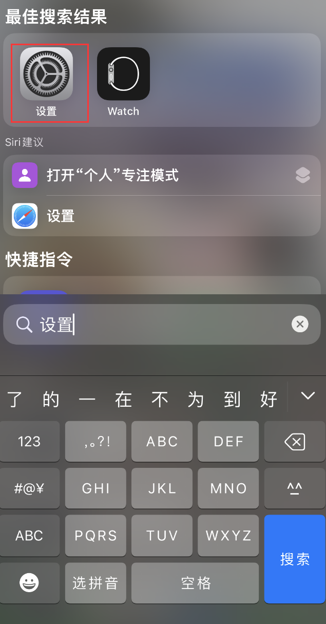 洛隆苹果手机维修分享：iPhone 找不到“设置”或“App Store”怎么办？ 