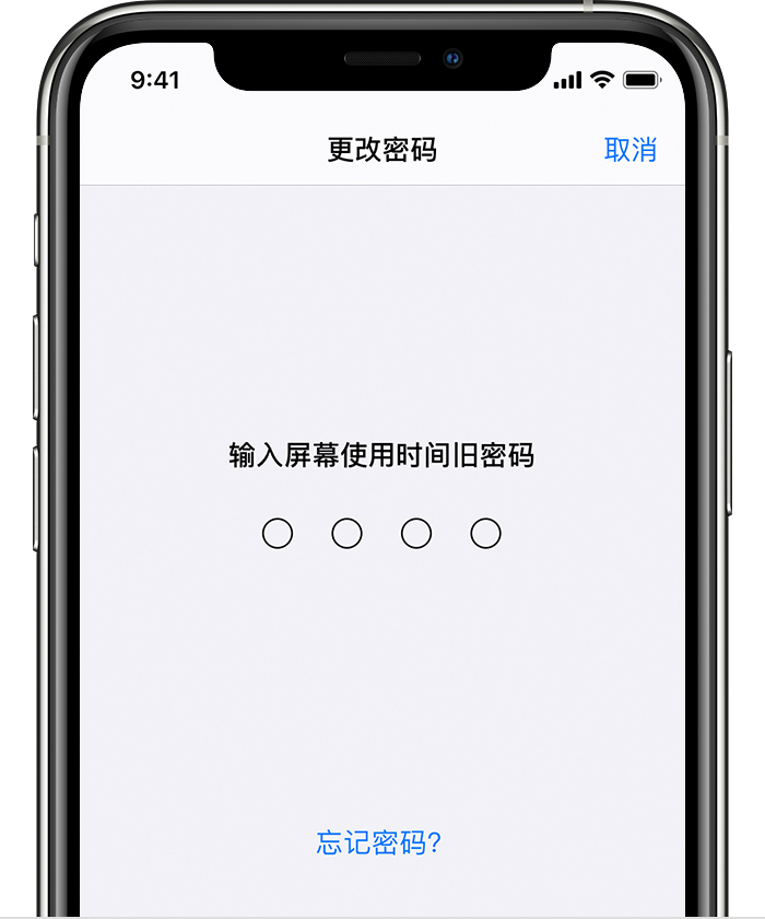 洛隆苹果手机维修分享iOS 14 忘记屏幕使用时间密码怎么办 