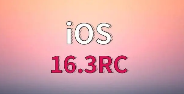 洛隆苹果手机维修分享iOS 16.3 RC版升级_iOS 16.3 RC版一键刷机教程 